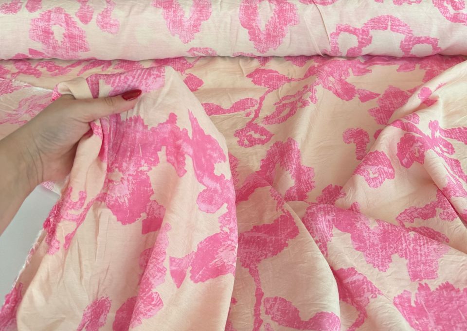 Ayrobin Kumaş (Tensel/Modal Kumaş) Şeker Pembe