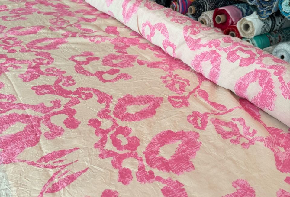 Ayrobin Kumaş (Tensel/Modal Kumaş) Şeker Pembe