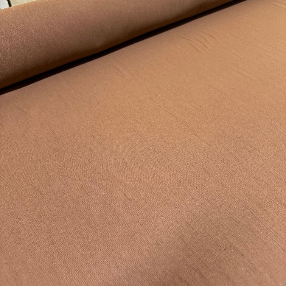 Şile Bezi Kumaş %100 Pamuk Çift En Taba & Kahverengi