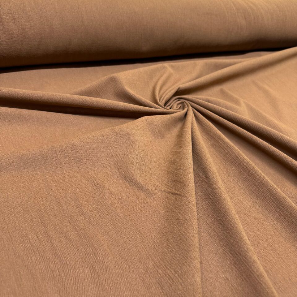 Şile Bezi Kumaş %100 Pamuk Çift En Taba & Kahverengi